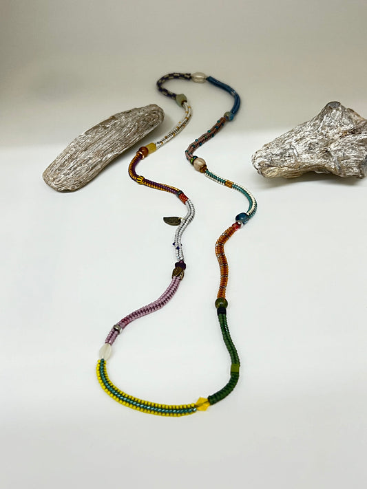 Collier - Bracelet Tout les sens Perles de Myuki fait à Montréal