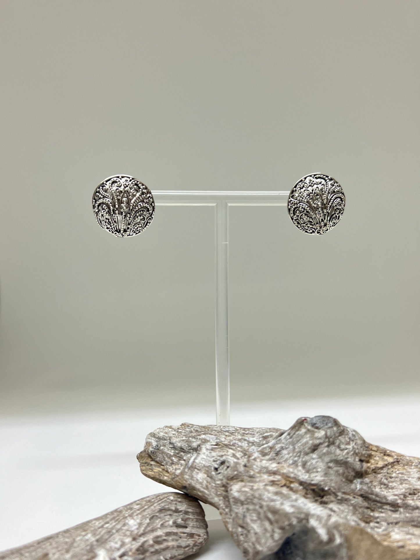 Boucles à clips Argent 925  Fait main par Artisans de l'Indonésie