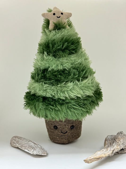 Sapin de Noël épicea Nordique, peluche dessinée à Londres