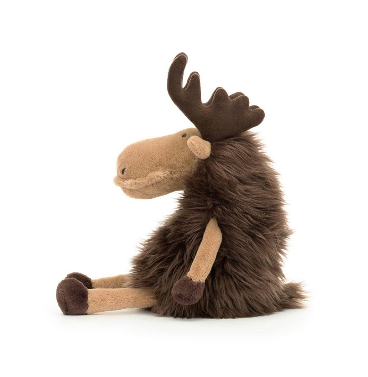 Merrick Moose dessinée à Londres Jellycat Merrick Moose MRK2MSE