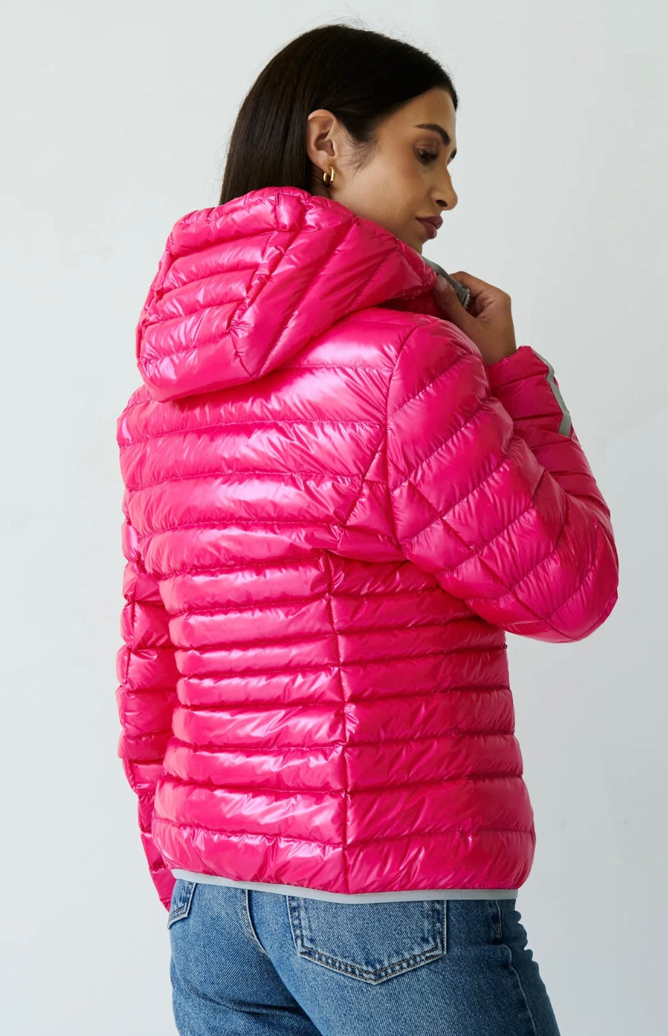 Manteau Elfy Flash Pink vegan Eleven Elfs design Italien Elfy Flash Pink Eleven Elfs Elfy