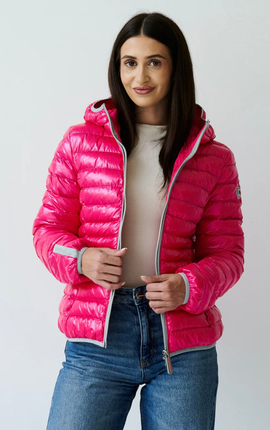 Manteau Elfy Flash Pink vegan Eleven Elfs design Italien Elfy Flash Pink Eleven Elfs Elfy