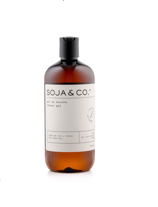 Gel de douche - Écorce de pin&nbsp; + Cèdre Soja & co Gel de douche - Écorce de pin + Cèdre