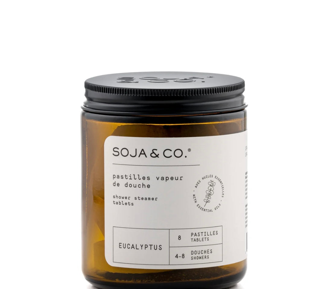 Pastilles vapeur de douche-Eucalyptus Soja & co Pastilles vapeur de douche- Eucalyptus