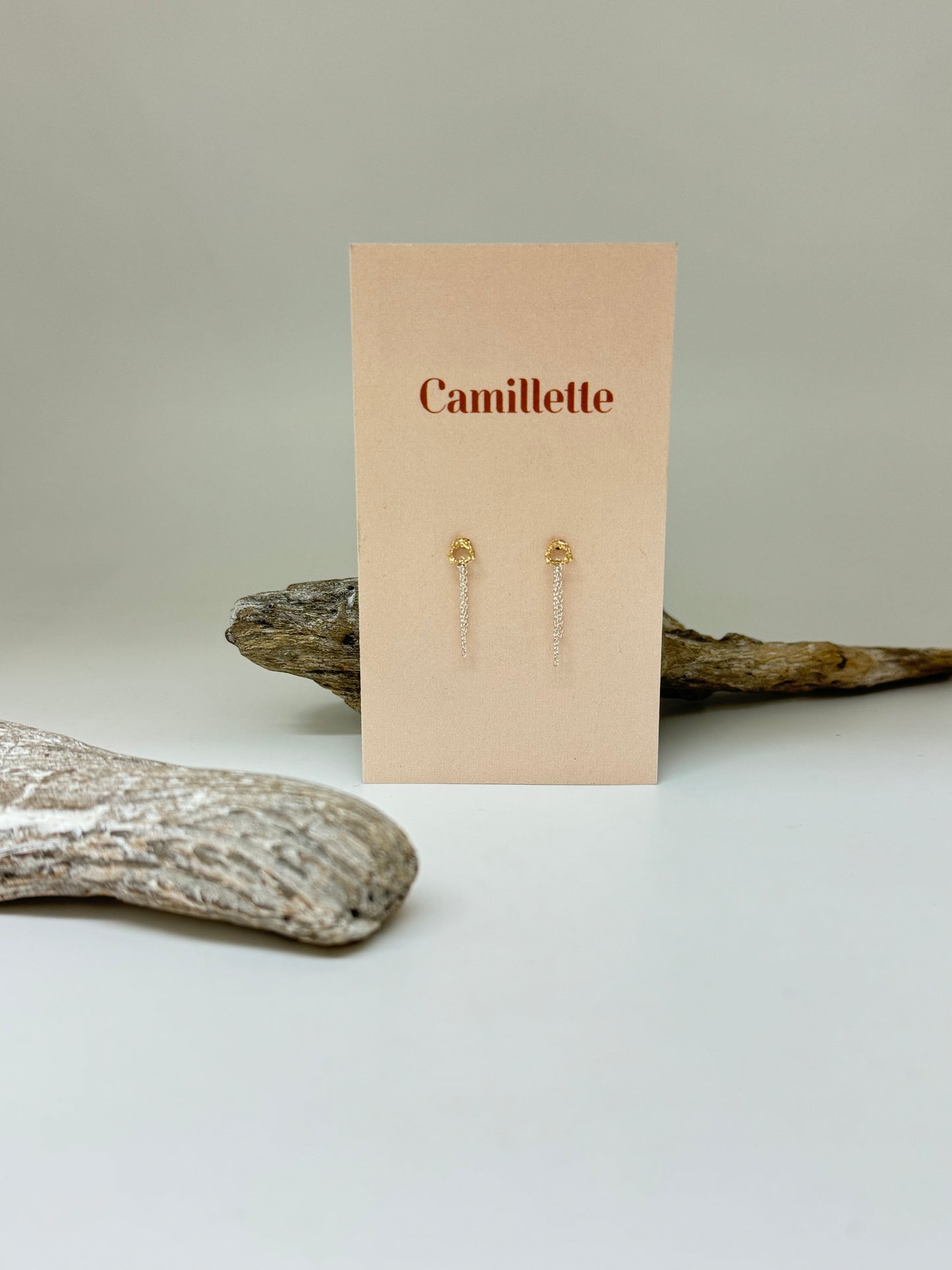 Boucles d'oreilles New Argent sterling Fait à la main à Montréal Camillette Boucles d'oreilles New2