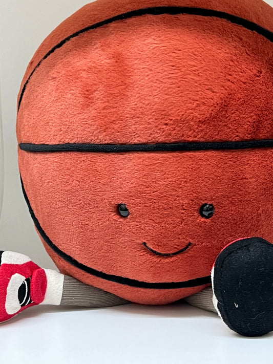 Ballon de basketball amusant , peluche dessinée à Londres
