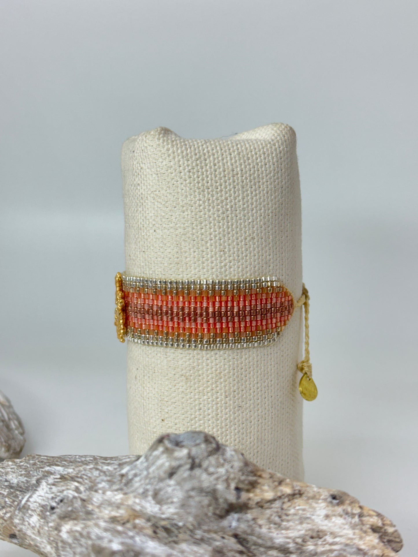 Bracelet Sunset Sun Artisanal Perle Japonaise Miyuki Fait en Colombie 112-12940