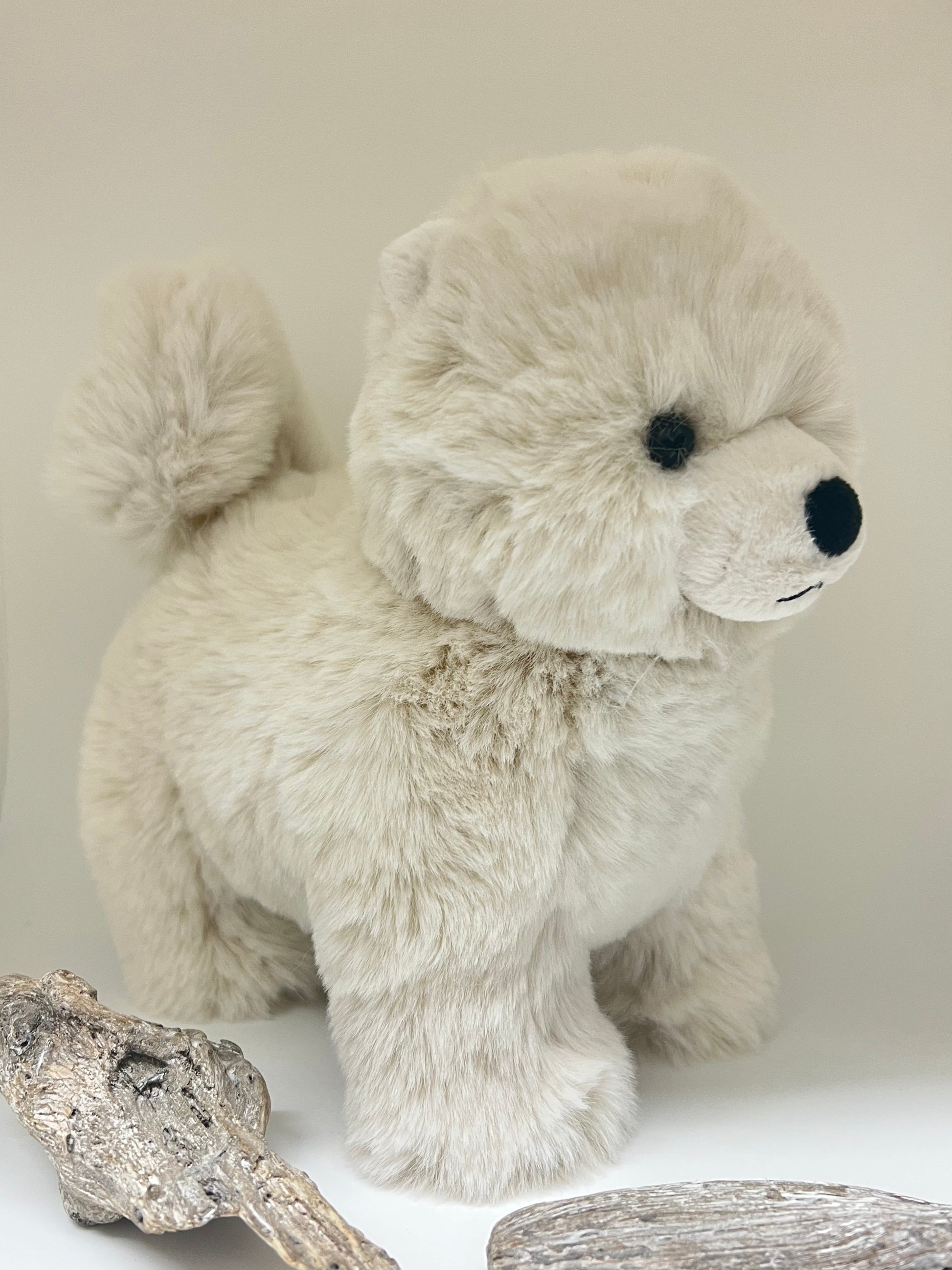 Daphné le Poméranien, peluche dessinée à Londres Jellycat Londres DAPH3P