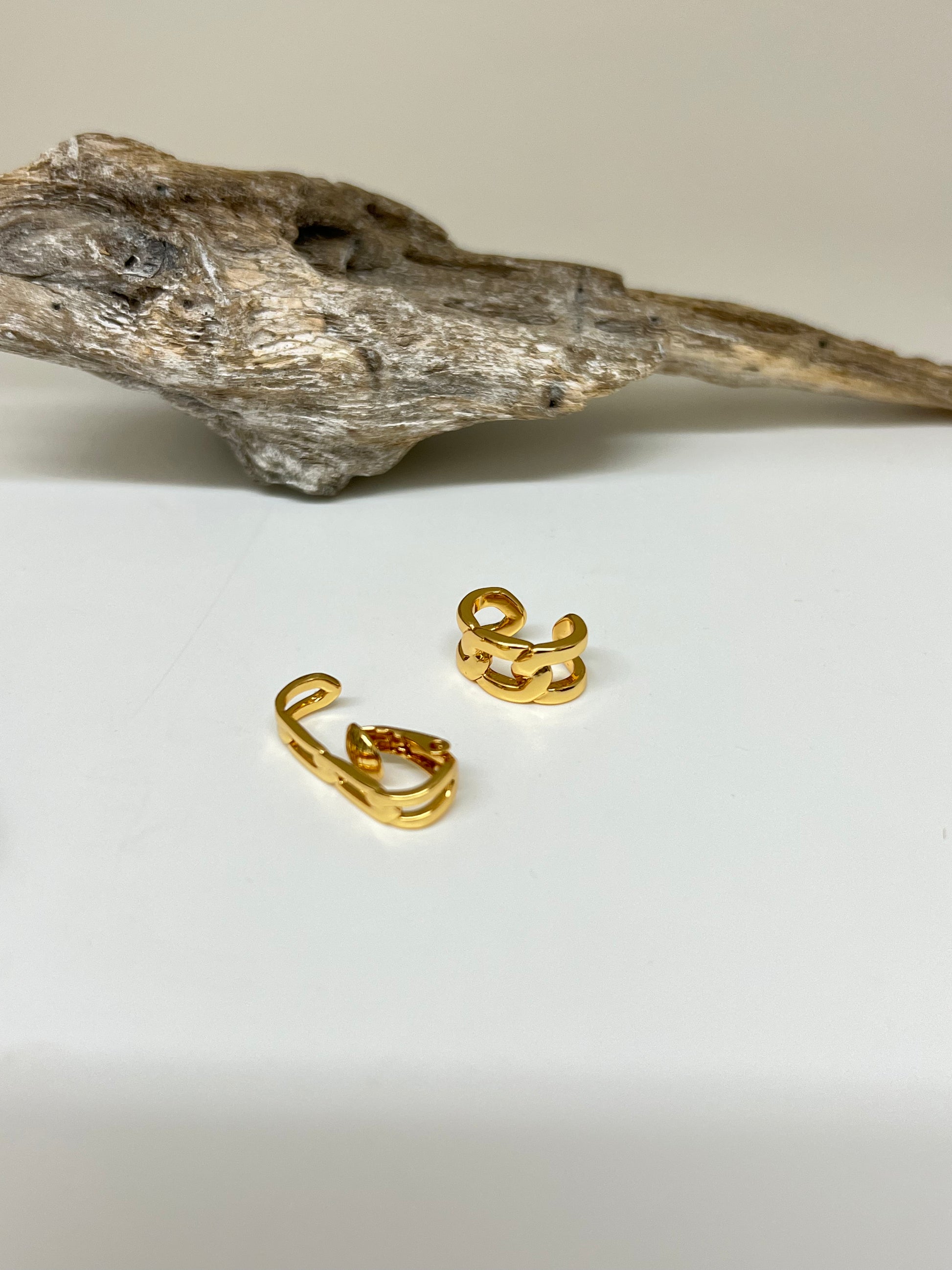 Simone Lobe et Ear cuff Jenny Bird Canada JB3284SETG Jenny Bird Simone Lobe and Ear cuff set