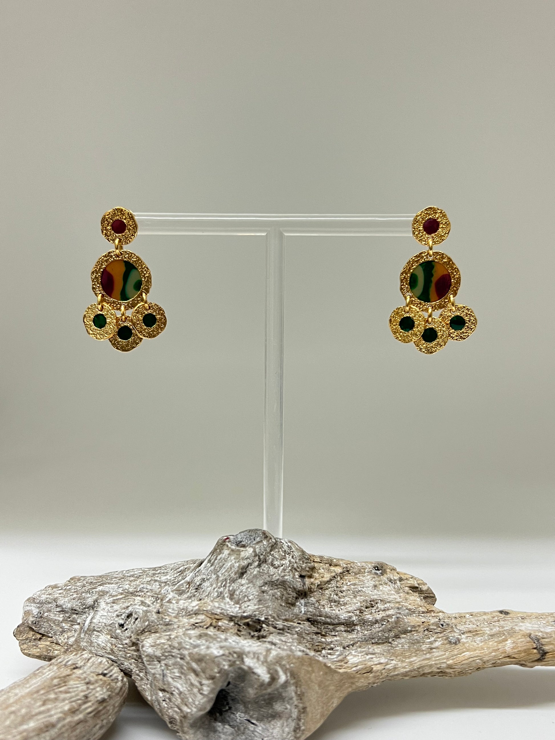 Boucles d'oreille Illusion Bijoux Produite à Marseille Gas bijoux Illusion