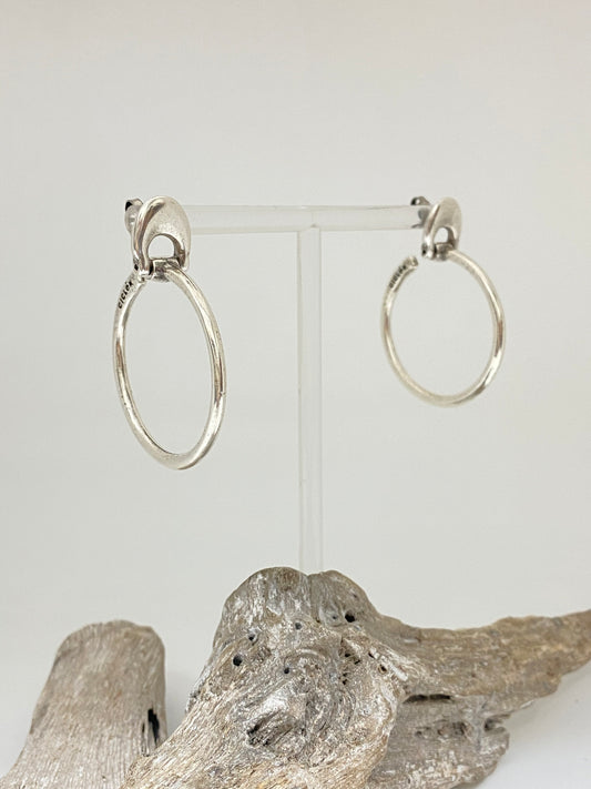 Boucles d'oreille Anneaux Fabriqué à la main par des Artisans d'Espagne, Ciclon