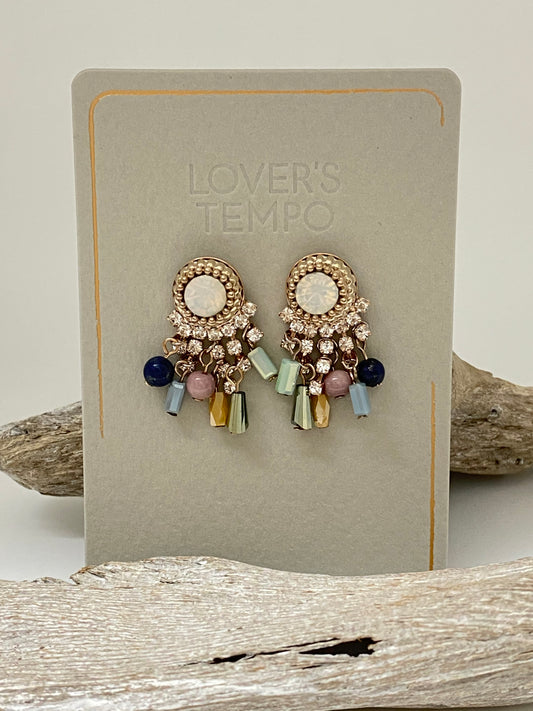 Boucles d'oreille Iris Chandelier, dessinée à Vancouver 1ss17001-mul Lovers Tempo